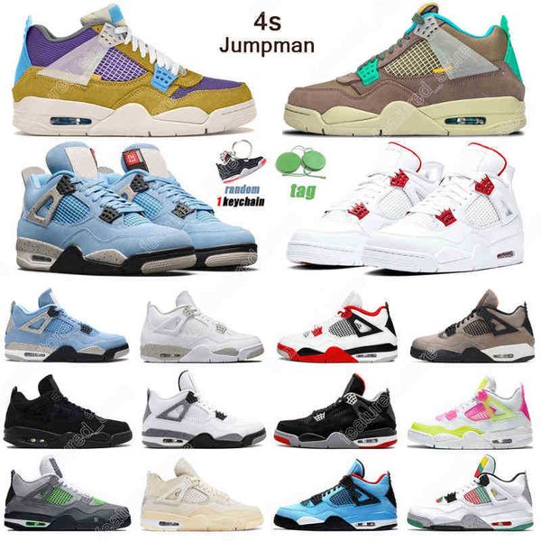 

7-13 quality 4s desert moss basketball shoes men women 4 university blue taupe haze white oreo sail mens trainers sport sneakers