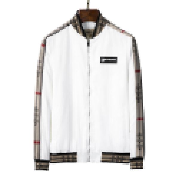 

men's jacket long sleeve zipper fashion print slim designer windbreaker men thin jacket autumn winter outdoor size m-3xl rr0n, Black;brown
