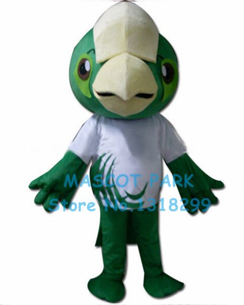 

mascot doll costume mascot green parrot bird mascot costume wholesale size cartoon character macaw birds theme anime costumes, Red;yellow