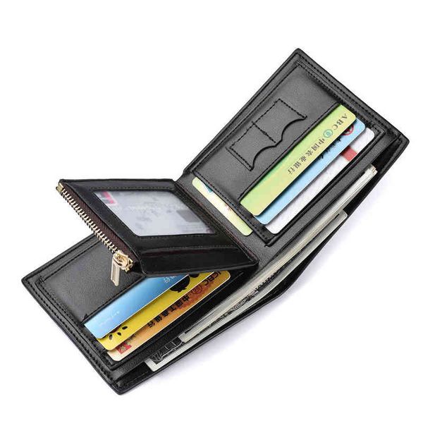 

bags handbags wallets men's short korean business multi card zipper zero 30% off, Red;black