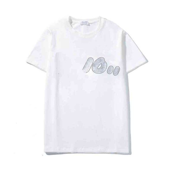 

2022ss designers t shirt summer europe paris polos american stars fashion mens tshirts star casual t-shirt women mans tees blac, White;black