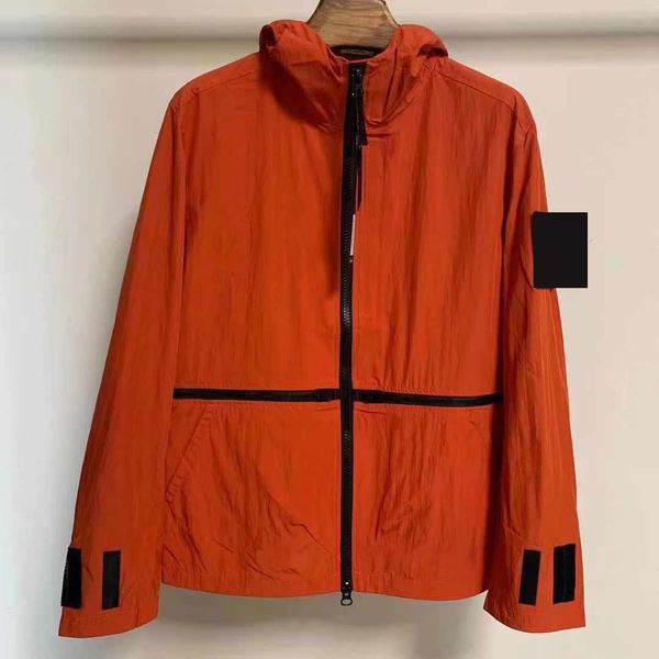

stones hoodie women's coat badge zippered jacket loose style spring and autumn men's oxford breathable portable high street clothi, Black;brown