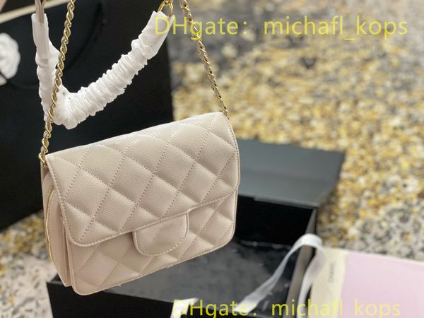 

luxury designer bags classic chain flap quilted bag women calfskin leather shoulder crossbody handbags purses tote lady clutch card