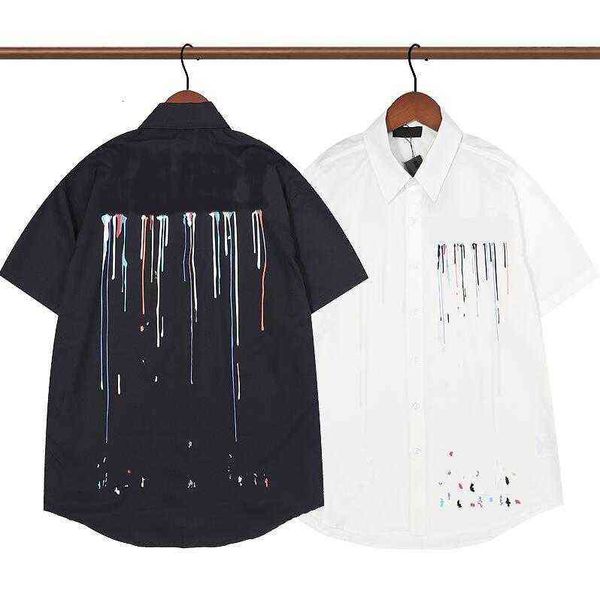 

classic mens designer shirts with letters summer short sleeved t-shirt for men women tee polos casual fashion mens clothing high, White;black
