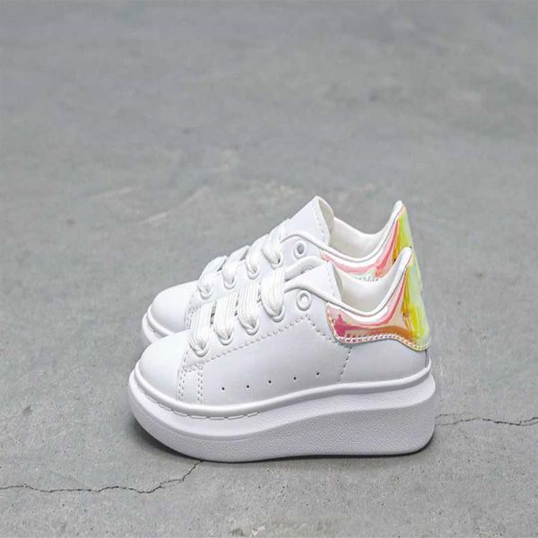 

childrens trainers kids girls designer fashion leather espadrille platform oversized sneaker baby boy shoes sneakers26, Black