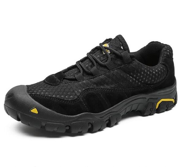 

new men hiking shoes outdoor mesh breathable casual sneaker anti-slip trekking comfortable tactical combat male shoes