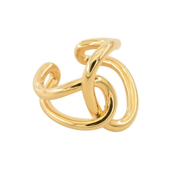 

cluster rings open cuff gothic ring geometric simple cross minimalist chunky metal jewelry gifts gold silver finger ringcluster, Golden;silver