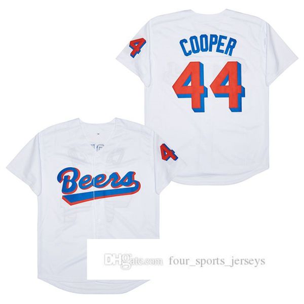 

44 cooper 17 remer beers movie jersey, Blue;black