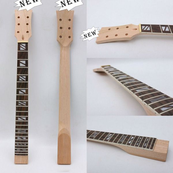 

fit sg style guitar neck 22fret 24.75in mahogany+rosewood fretboard set in #l20