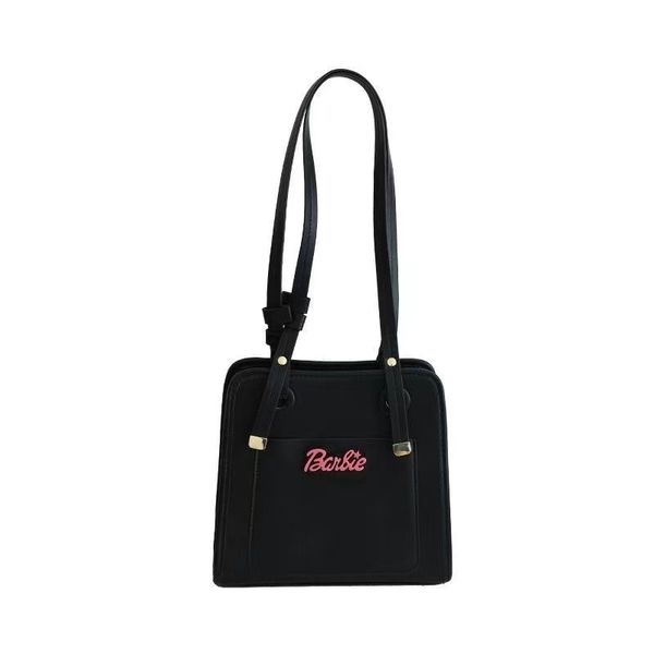 

fashion black leisure large capacity oblique shoulder bag women handbag