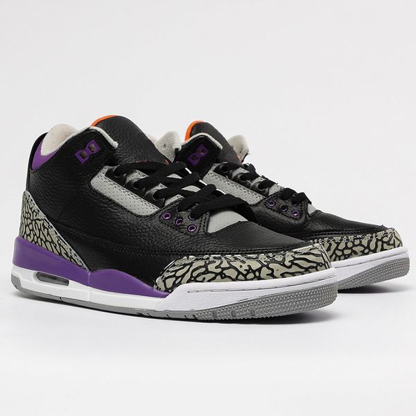 

shoes jumpman 3 court purpl basketball 3s designer sport running