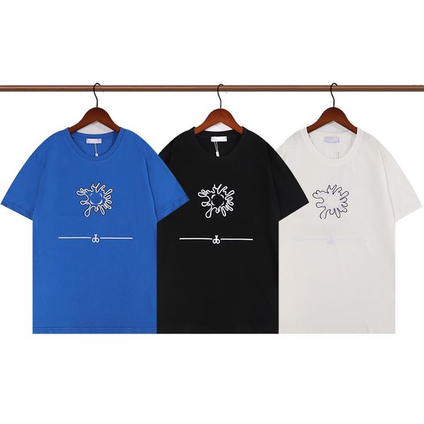 

2022ss fashion women designer t-shirt shirt polo shirt men's shirt letter women's summer black and white blue s-2xl