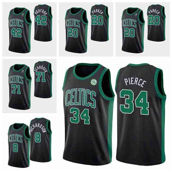

boston men celtics's statement jabari parker josh richardson dennis schroder al horford black basketball swingman jersey