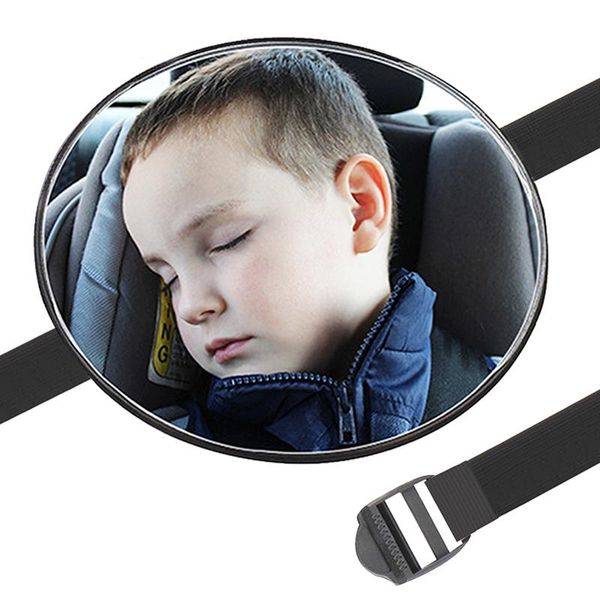 Andere Innenzubehör 17 cm Auto Sicherheitsansicht der Rücksitzspiegel Baby Kinder mit Heckdiente Säuglingspflege Square Kinder Monitorothere