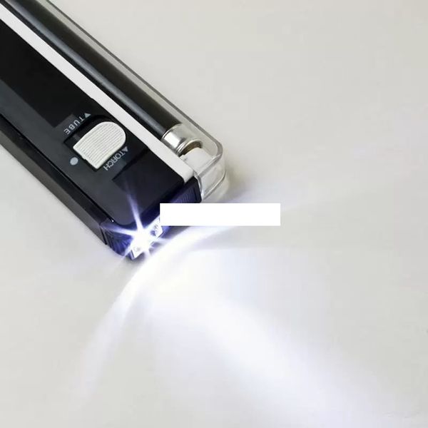 

black light ultraviolet disinfection lamp handheld torch portable fake money id detector lamp lights