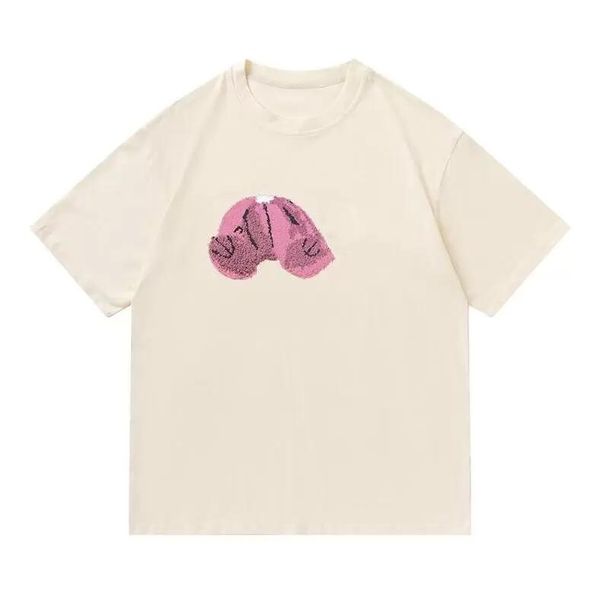 

2022 men womens letter print t shirts black fashion designer summer bear tshirt 100% cotton short sleeve tee mens designer, White;black