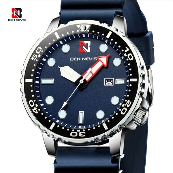 Fashion Military Black Men Watch Top Brand Luxury Impermeabile Big Size Fuso orario cerchio Design Orologio al quarzo Uomo Relogio Masculino 220530