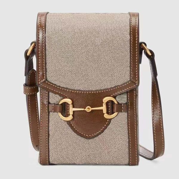 Bolsa crossbody de designer para mulheres marca mini bolsa com corrente bolsa de ombro único bolsa de couro porta-moedas para cartão bolsa feminina adequada para celular