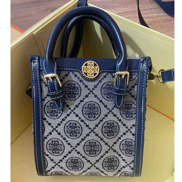 

factory direct wholesale 2022 printed new old flower mini women's tote bag canvas small square single shoulder diagonal cross vertical