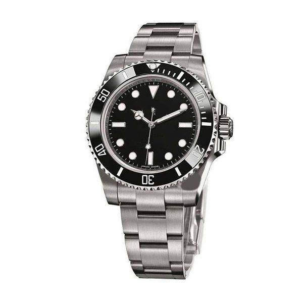 

local warehouse new 2022 with box mens watches 41mm mechanical automatic watch ceramic bezel sapphire master sports watch glide bu300q, Slivery;brown