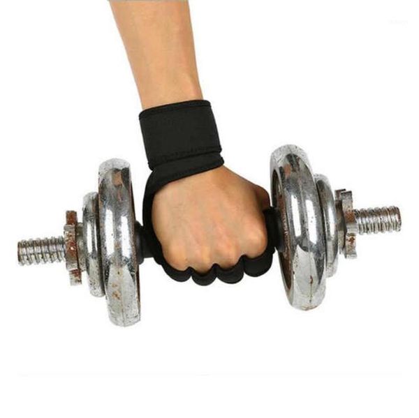 Accessori Guanti per sollevamento pesi Mezze dita Palestra fitness con supporto per il polso