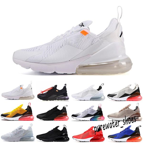 

2021 designer sports casual shoes triple black all white women men summer gradient blue punch 27s trainers sneakers si221u