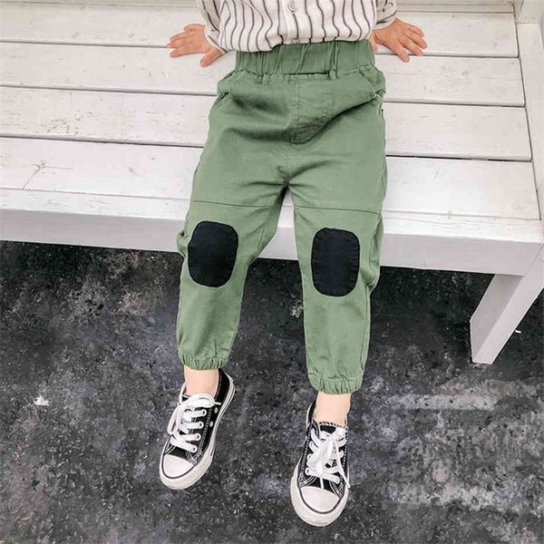 

boys pants patchwork pants for boys spring autumn children's pants boy casual kids boy clothes 210412, Blue