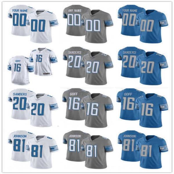 

DL Custom Mens Women Youth Kids American Football Jersey Any 32 Teams Player Game Jersey All Stitched Wholesale Sport Athletic Wear Sky Embroidered -4XL, Colour