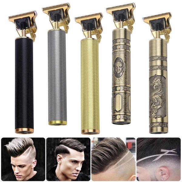 Hause Rasierer Professionelle Haar Trimmer Elektrische Clipper Bart Rasierer Cordless Exquisite Gravur Barber Frisur Schneiden Werkzeug