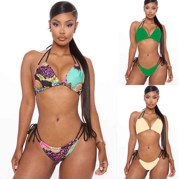 

bikini large strange swimsuit with drawstring and lace up 2126, White;black