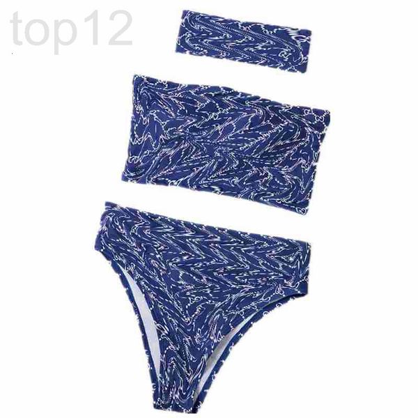 

casual dresses designer 2020 triangle small fresh blue fun open back split swimsuit gup9, Black;gray