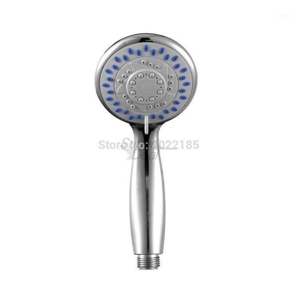 

bathroom shower heads large 5- mode function chrome bath head handset handheld anti-limescale universal