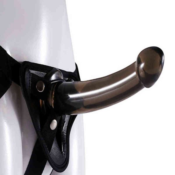 Nxy Prodotti del sesso Dildo Lesbiche Strapon Mutandine con cinturino Pene realistico Strap on Butt Plug Cintura Gay Glad Anaal Giocattoli di aspirazione per le donne 1229