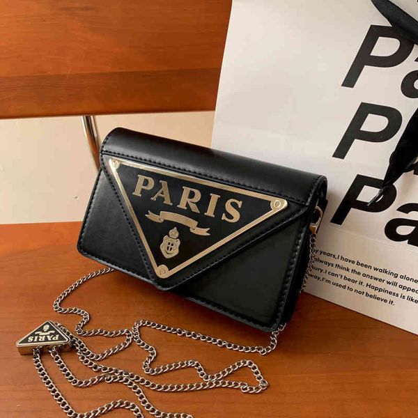 

fashionable youth women's personalized classic horizontal style shaping versatile chain trend messenger