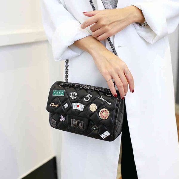 

2022 summer new fashion small gner bag chain women's single shoulder messenger bags shoulder tote handbags for women