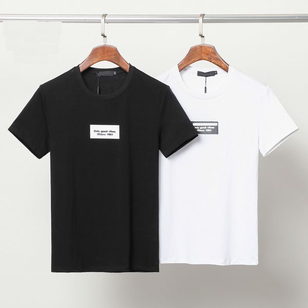 

2022 mens t shirt designer for men womens shirts fashion tshirt with letters casual summer short sleeve man tee woman clothing asian size m-, White;black
