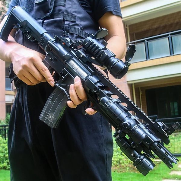 

children toy guns electric airsoft rifle crystal bomb paintball machine gun pistol blaster silah for boys adults birthday gifts cs289f