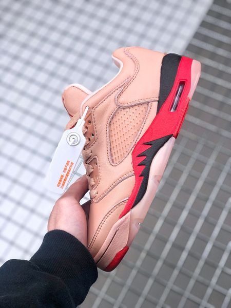 

jumpman 5 low basketball shoes wmns arctic orange colorway arctic orange/siren red-black sneaker size eu36-40 come