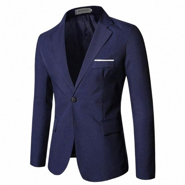 

men's single business casual blazers men blazer slim fit slimming with slit back mens suit jacket suits & 70q9#, White;black