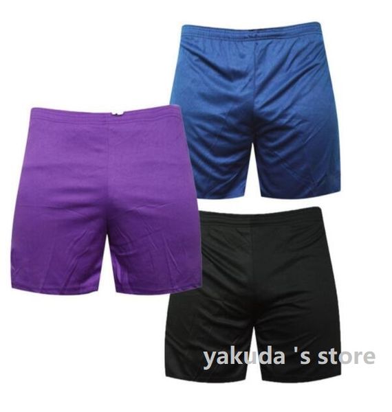 

mens mystery boxes randomly selected soccer football shorts pants from any club country or season in the world, Black;red