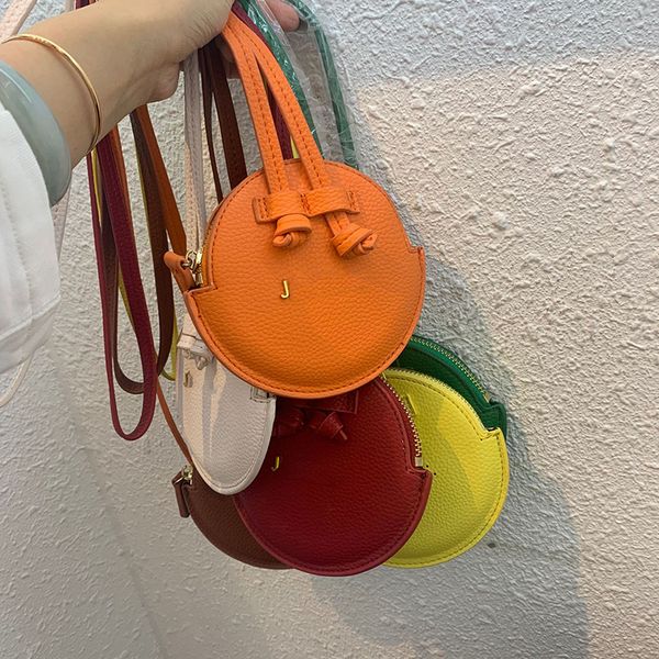 

headset package necklace for girls super mini bag ladies tiny bags handbag round pocket purse designer fashion wallets classic women shoulde, Red;black