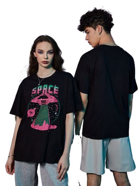 

romwe letter graphic tee q3ct#, White;black