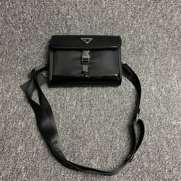 

designer bags 2022 new p family horizontal mobile phone fashion waist men's and women's messenger nylon parachute shoulder