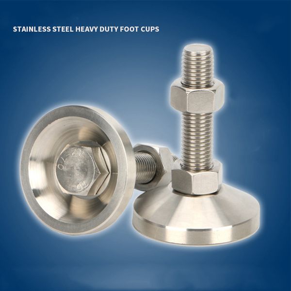 

tool parts 304 stainless steel heavy-duty foot cup mechanical machine toolfixed footadjustable support foot m16m20 adjustmentfoot