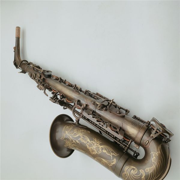 

real pictures mark vi alto saxophone e flat antique copper woodwind instrument with case mouthpiece