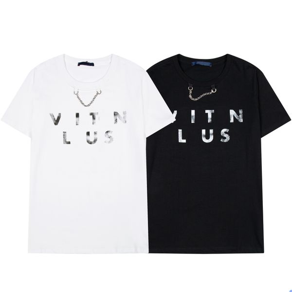 

22ss designer large big reflective v friends mens womens t shirts casual smoke angel loose lovers luxury short vlones sleeve, White;black