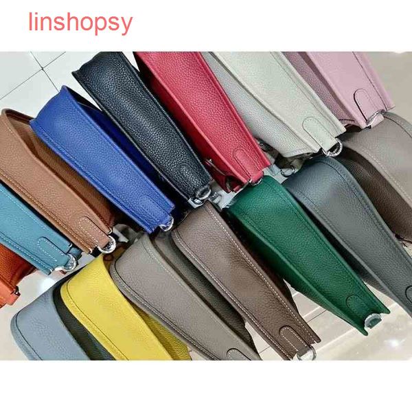 

bag hermee tote bags evelyn mini 17cm 29cm togo leather designer single sh