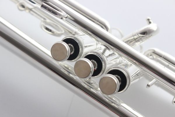 

new mfc bb trumpet 6310 silver plated music instruments profesional trumpets student included case mouthpiece accessories