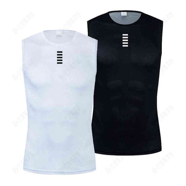 

cycling underwear sport base layer white cycling jersey reflective vest men shirt quick drying elastici vest racebike jersey, White;black