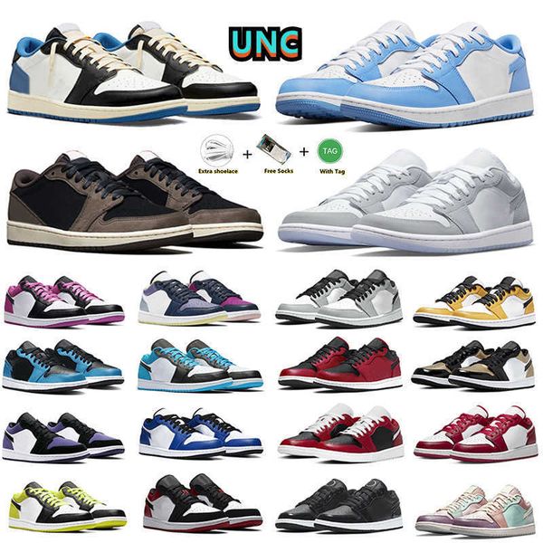 

1 low mens basketball shoes 1s sneakers white camo light smoke wolf grey fragment unc panda royal court purple game royal mocha men women
